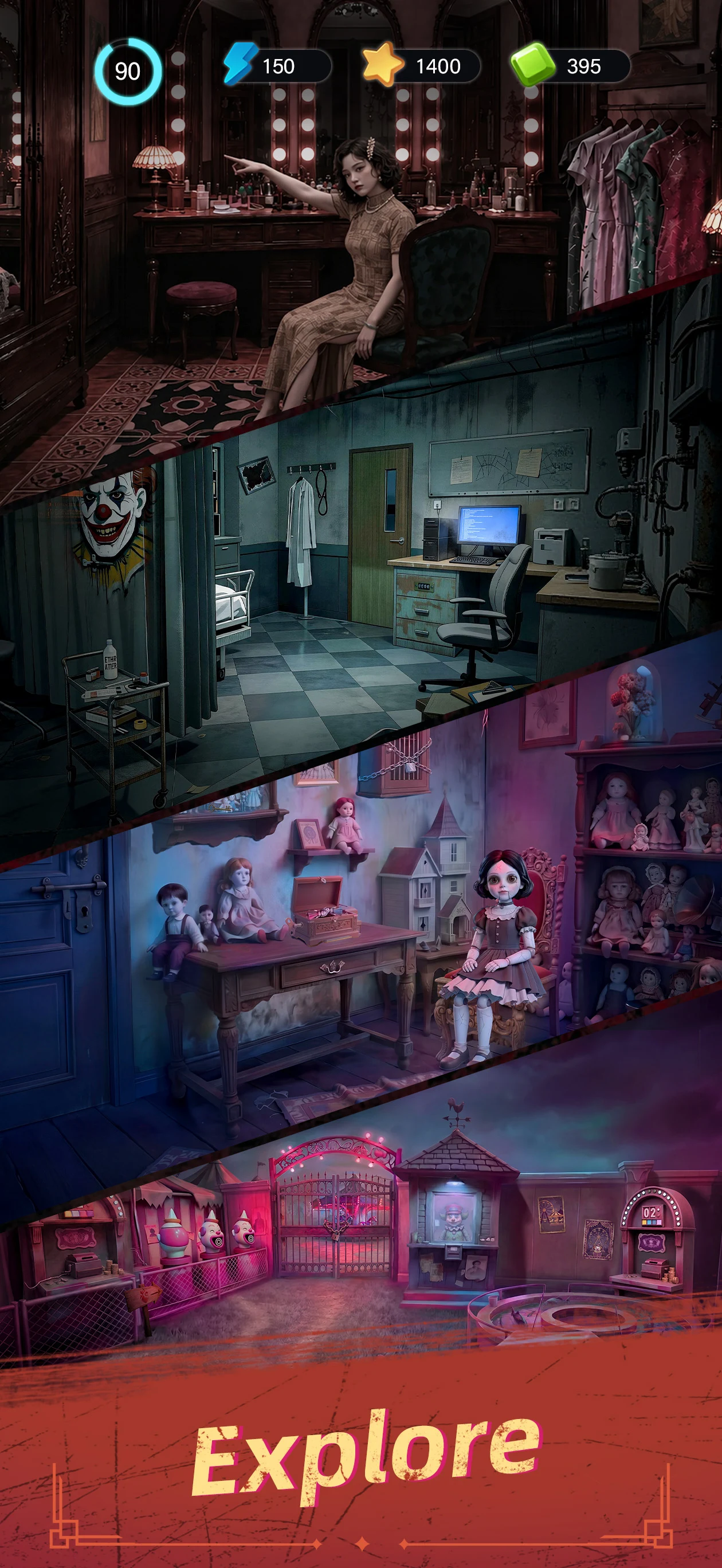 Haunted Merge: Horror Story screenshot