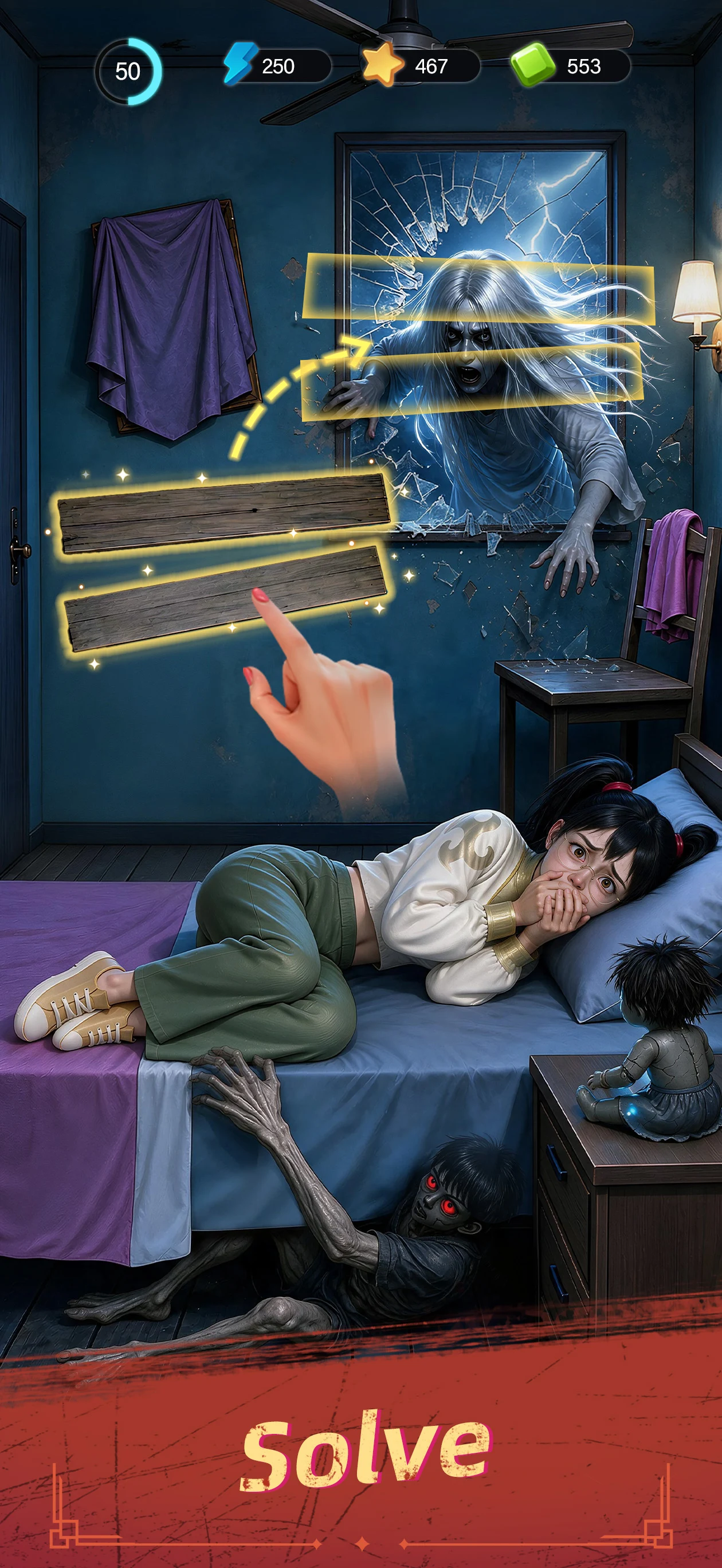 Haunted Merge: Horror Story screenshot